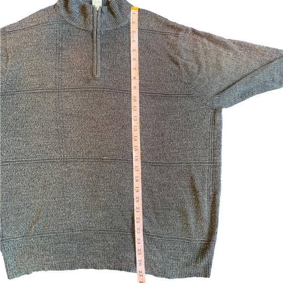 Geoffrey Beene Gray Knit Long Sleeve Sweater - Picture 6 of 9